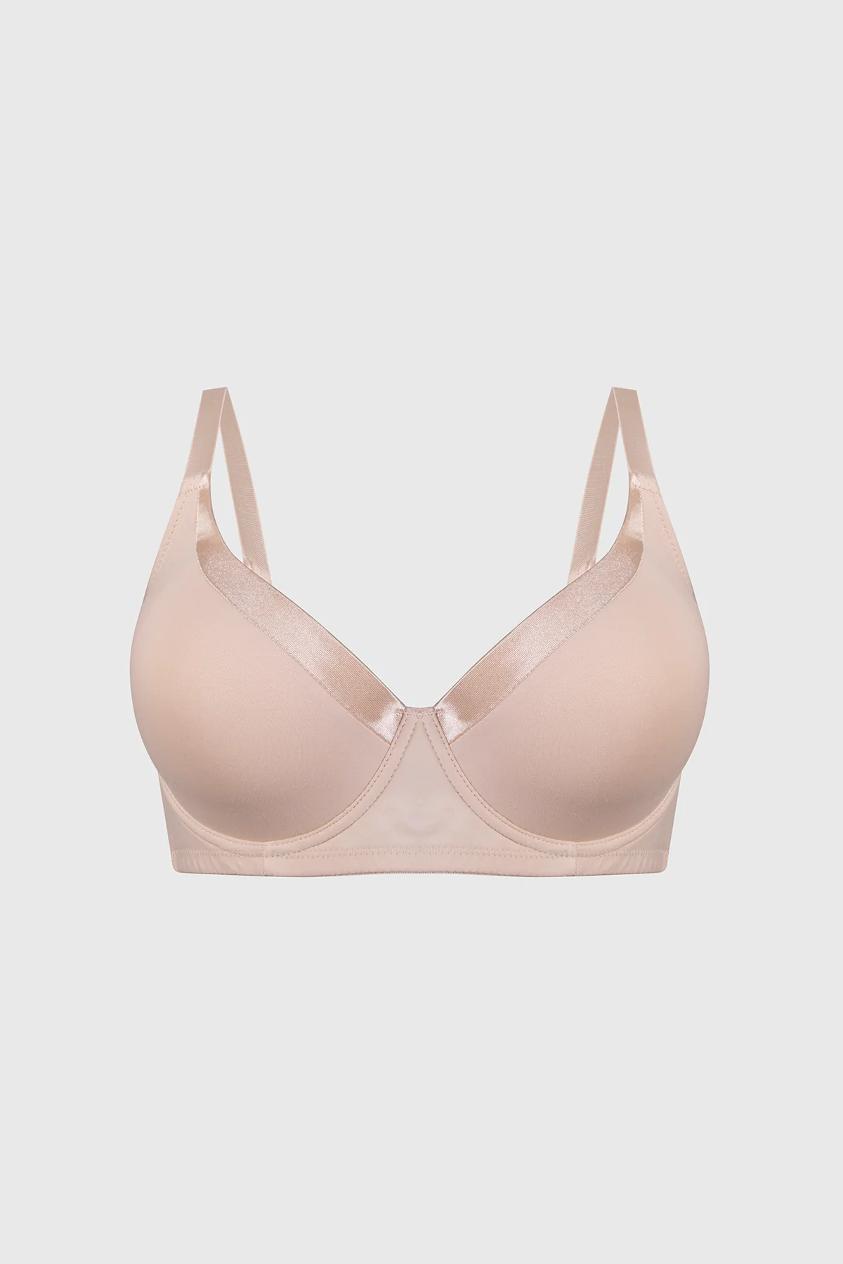 Sostén Mujer Support Algodón Beige