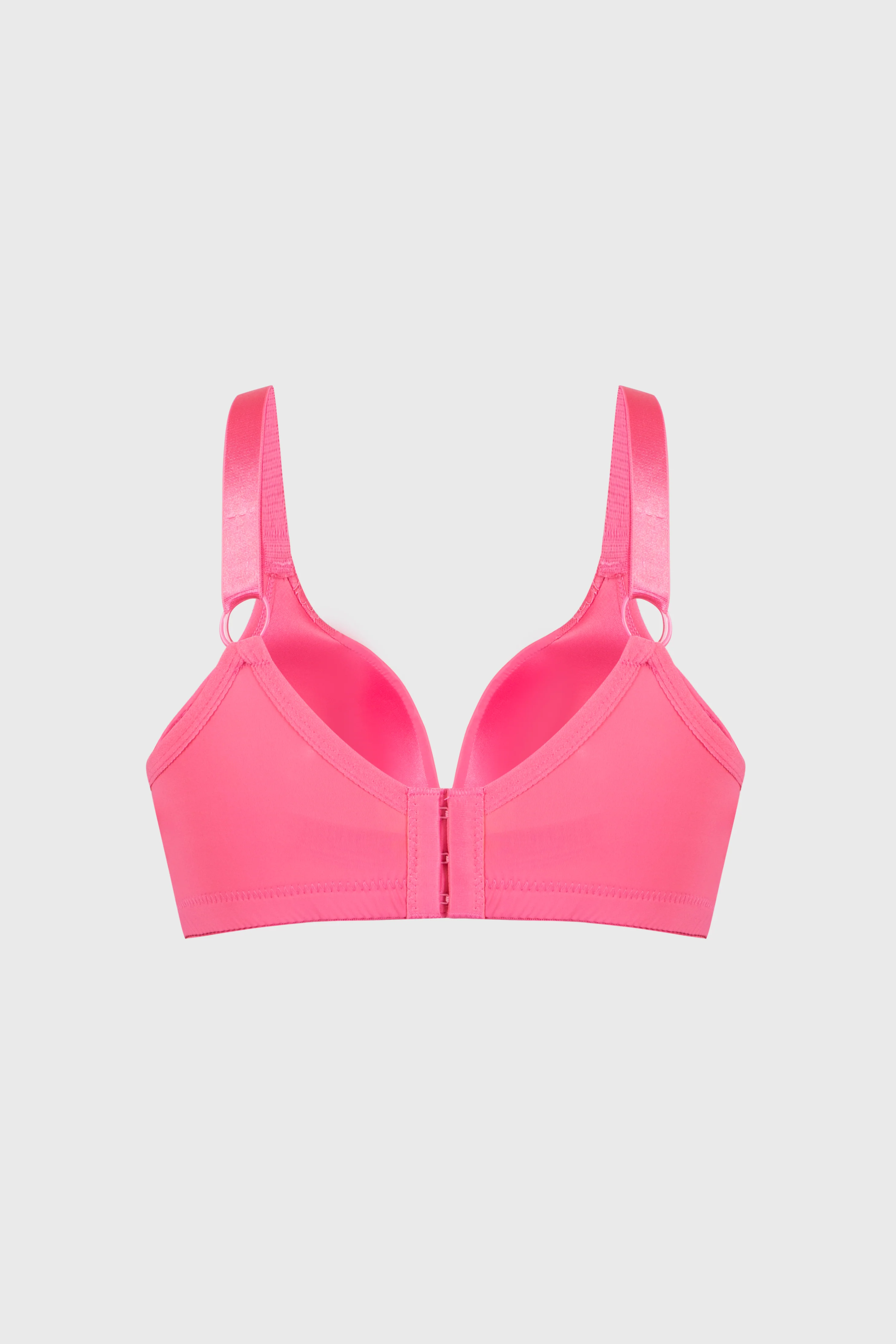 Sostén Mujer Support Detalle Encaje Fucsia - Image 2