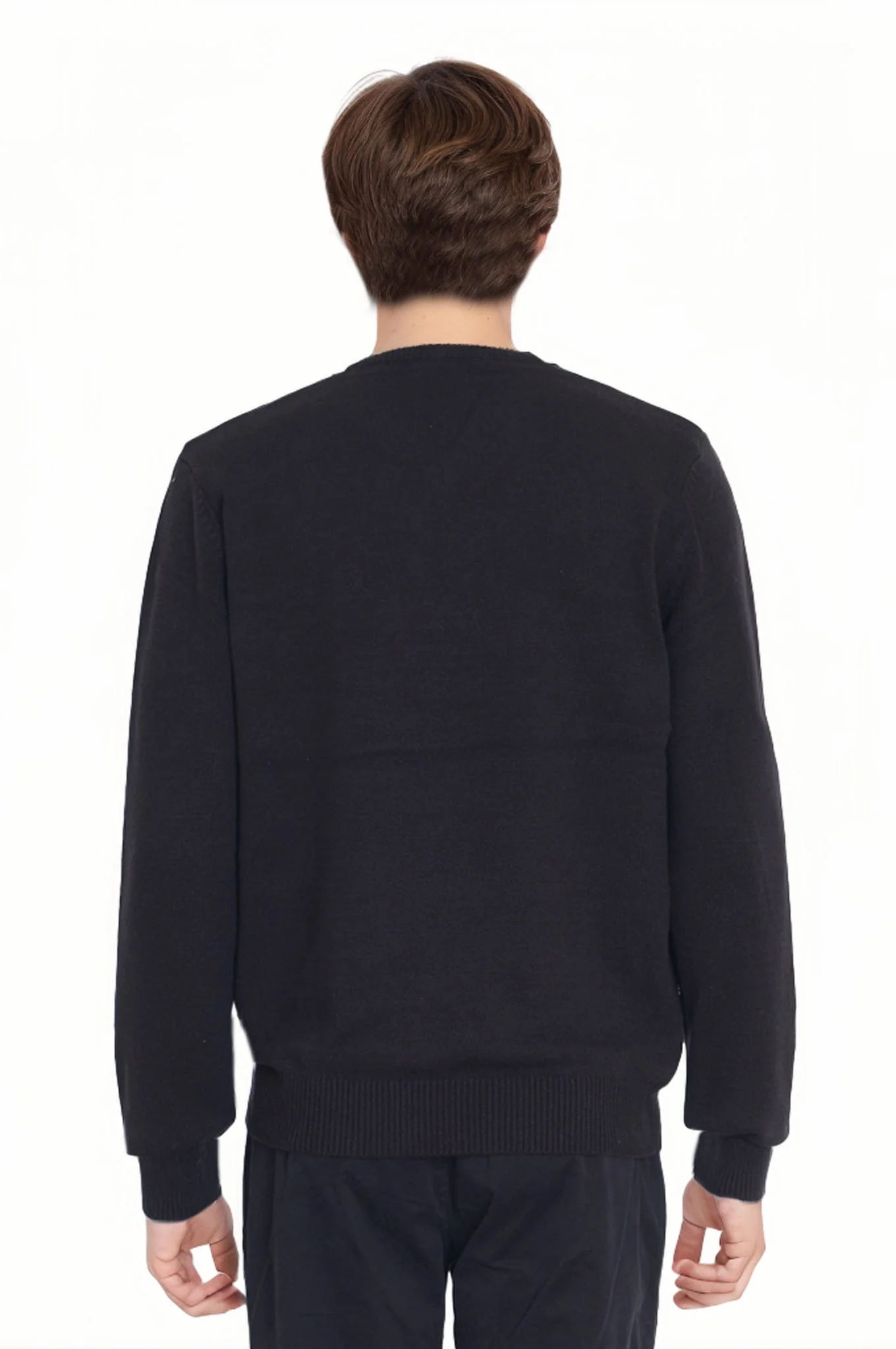 Sweater Hombre Básico Negro - Image 2