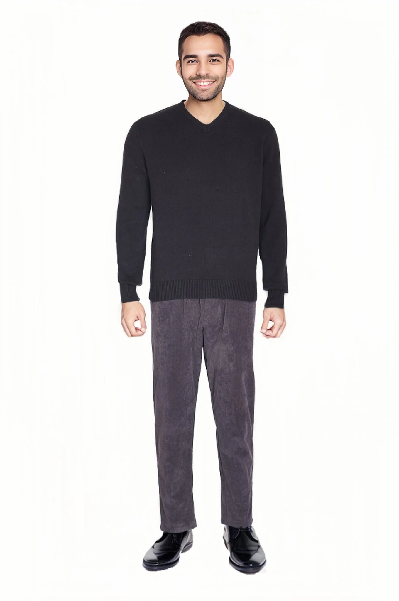 Sweater Hombre Básico Negro - Image 3