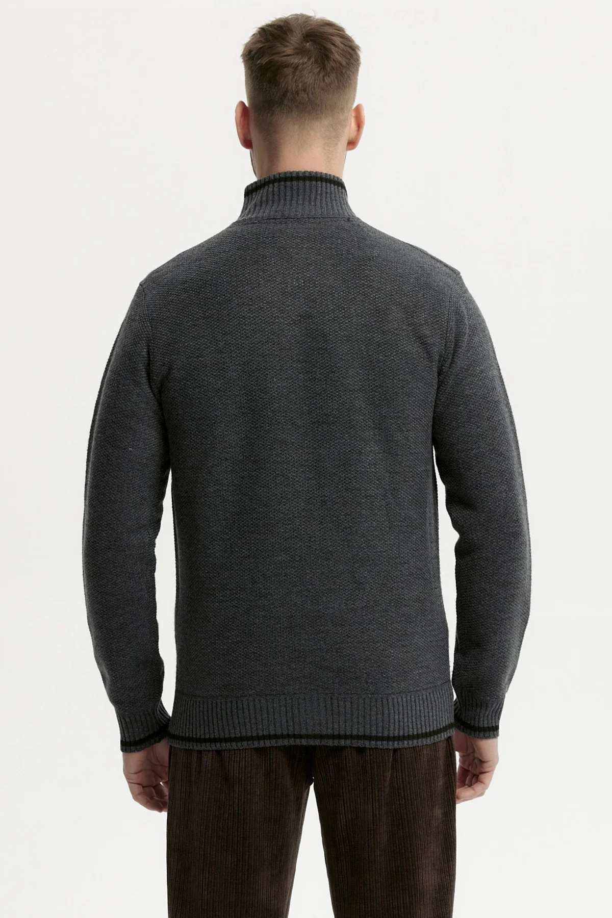 Sweater Hombre Slim Marengo - Image 3