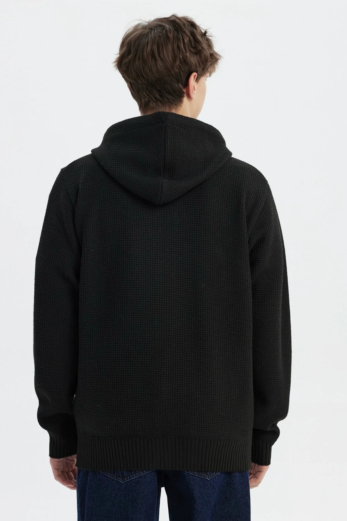 Sweater Hombre Slim Negro - Image 3