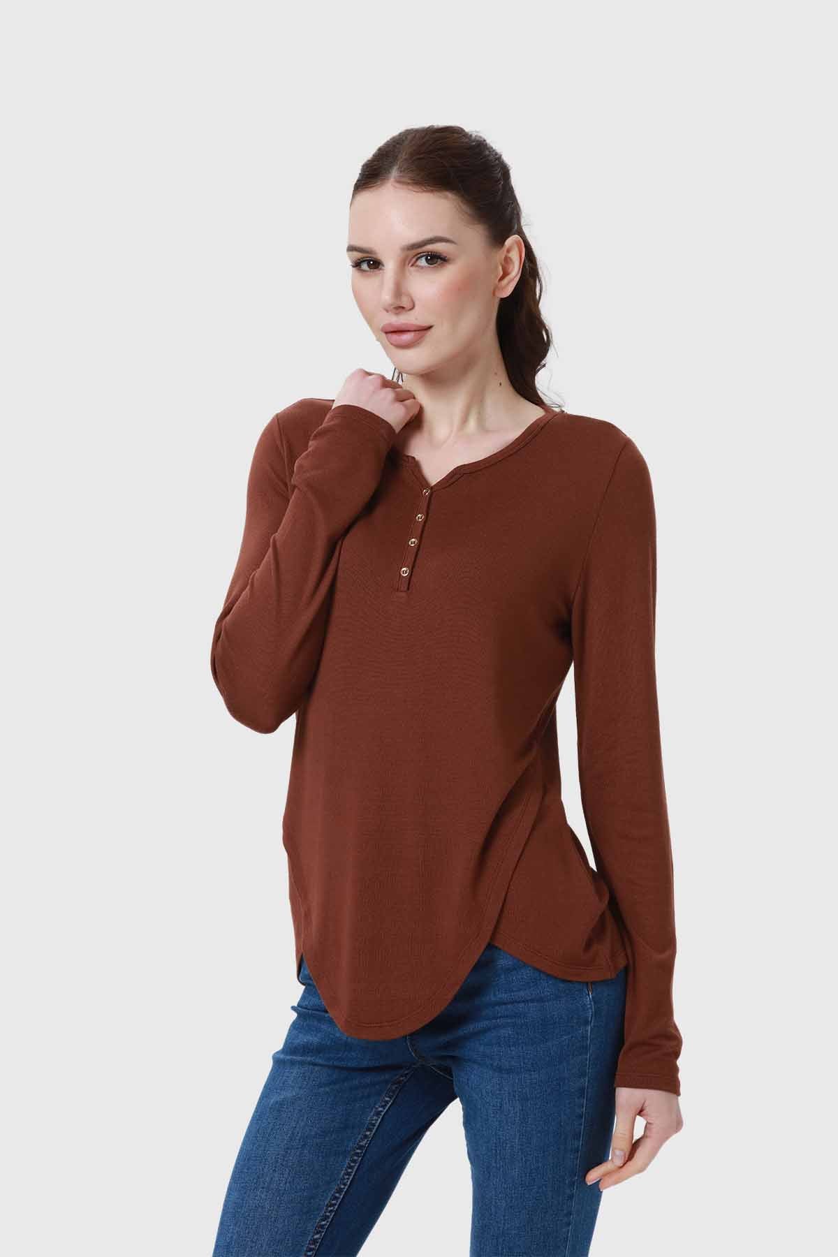 Sweater Mujer Camman Café - Image 2