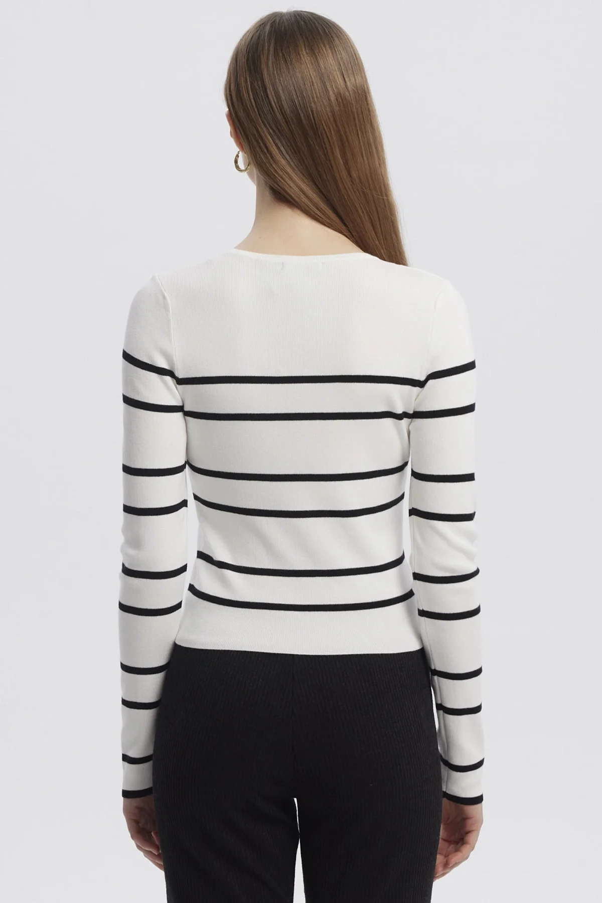 Sweater Mujer Juvenil Blanco - Image 3