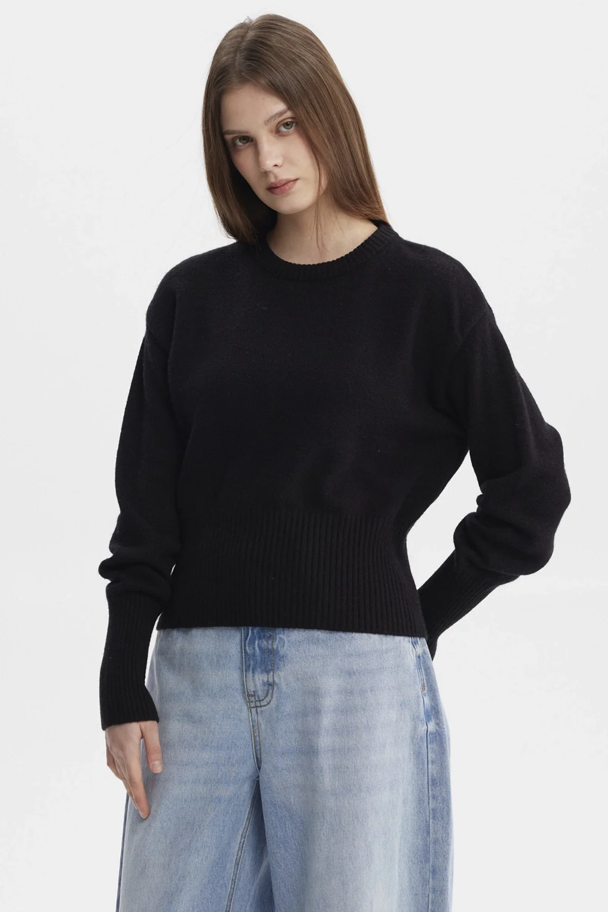 Sweater Mujer Juvenil Negro