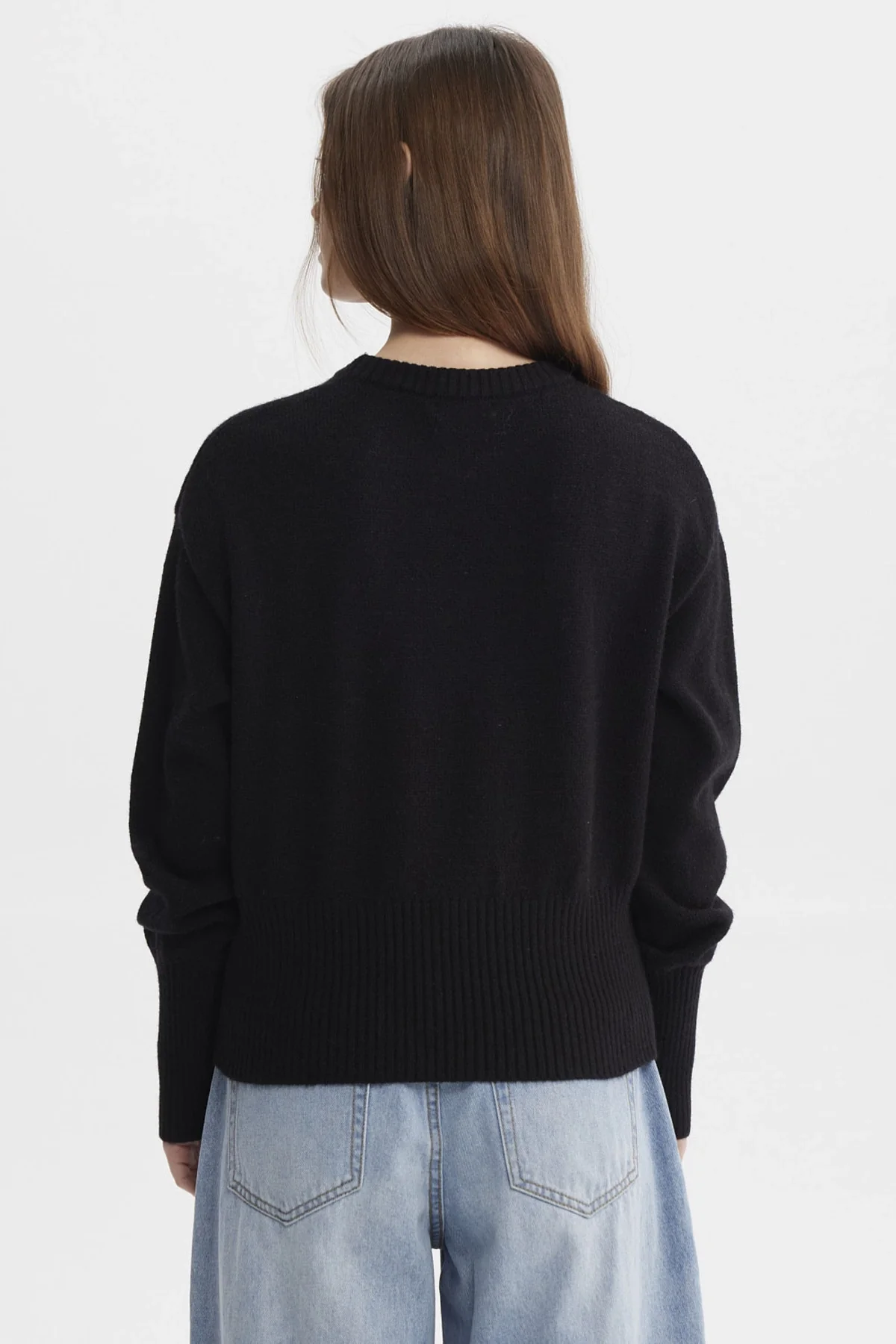 Sweater Mujer Juvenil Negro - Image 3