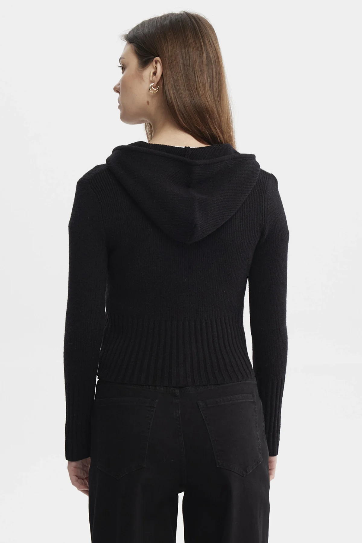 Sweater Mujer Juvenil Negro - Image 3