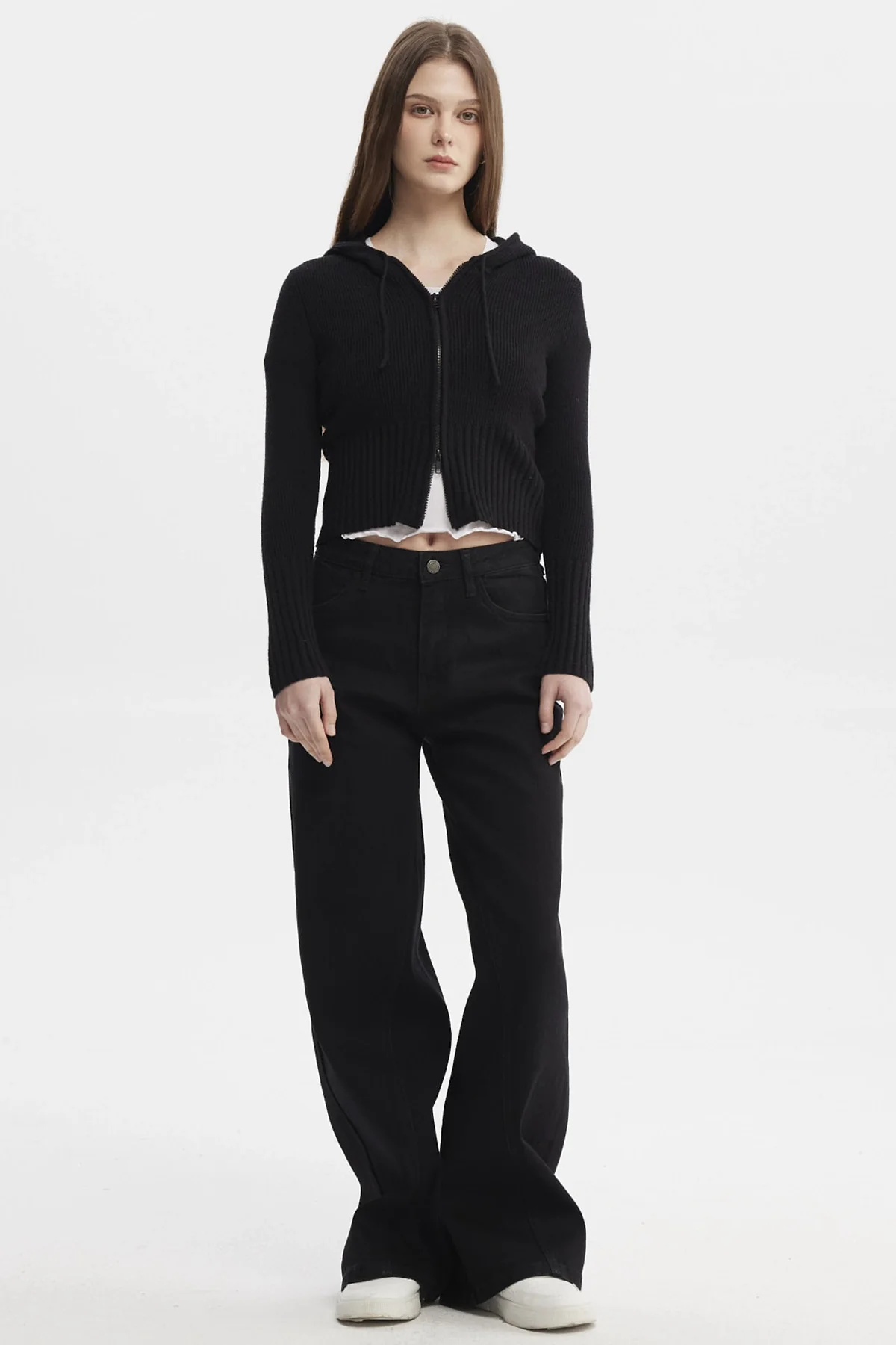 Sweater Mujer Juvenil Negro - Image 4