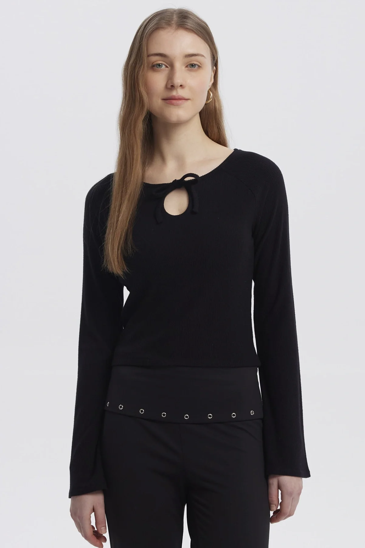 Sweater Mujer Juvenil Negro