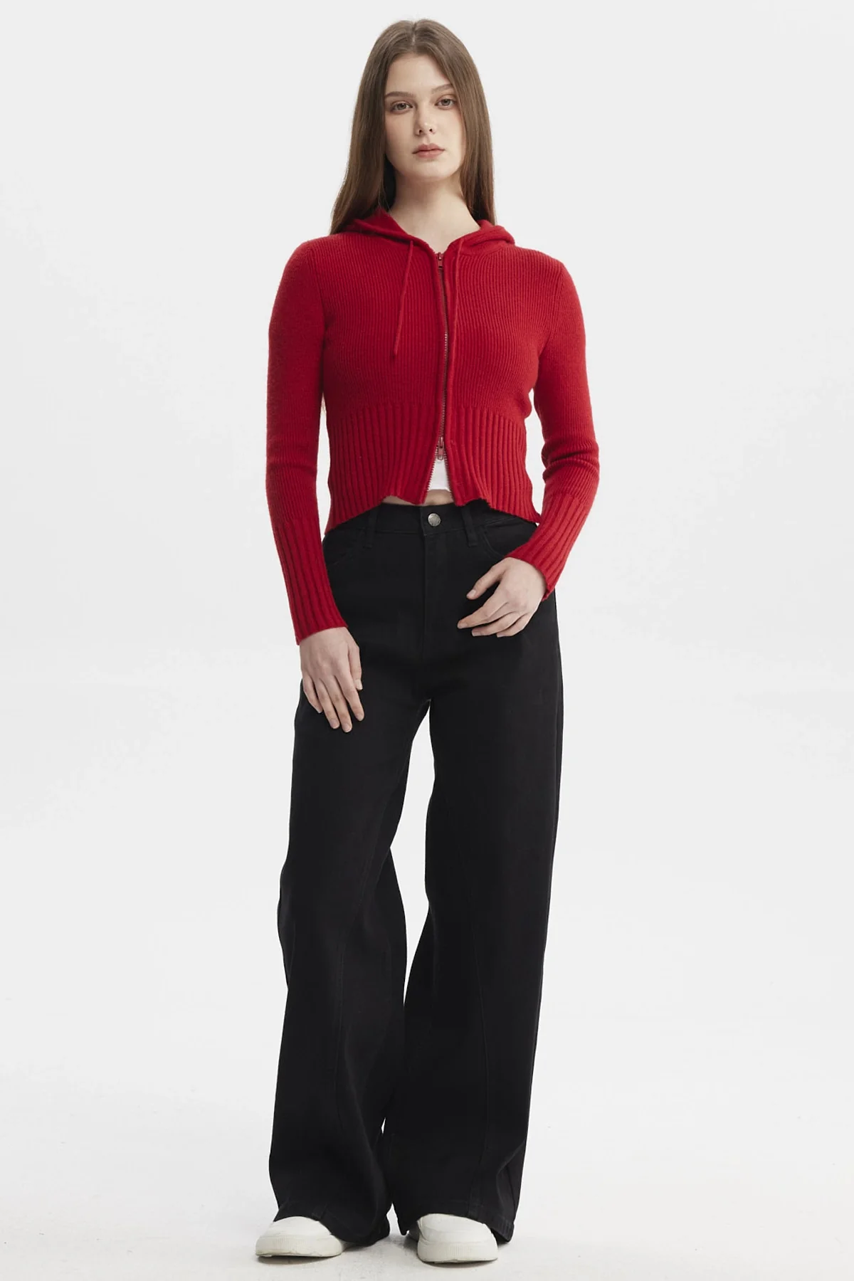 Sweater Mujer Juvenil Rojo - Image 4