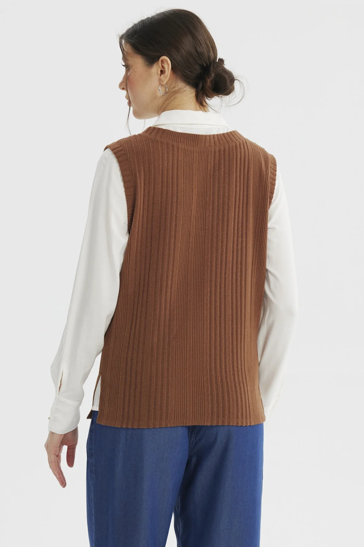 Sweater Mujer Vuelo Café - Image 3
