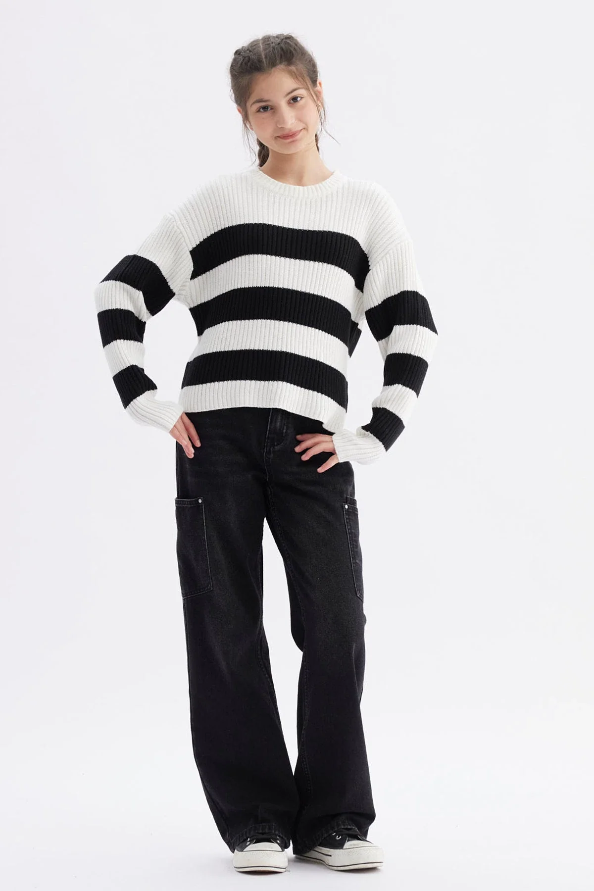Sweater Niña Slim Crudo - Image 4