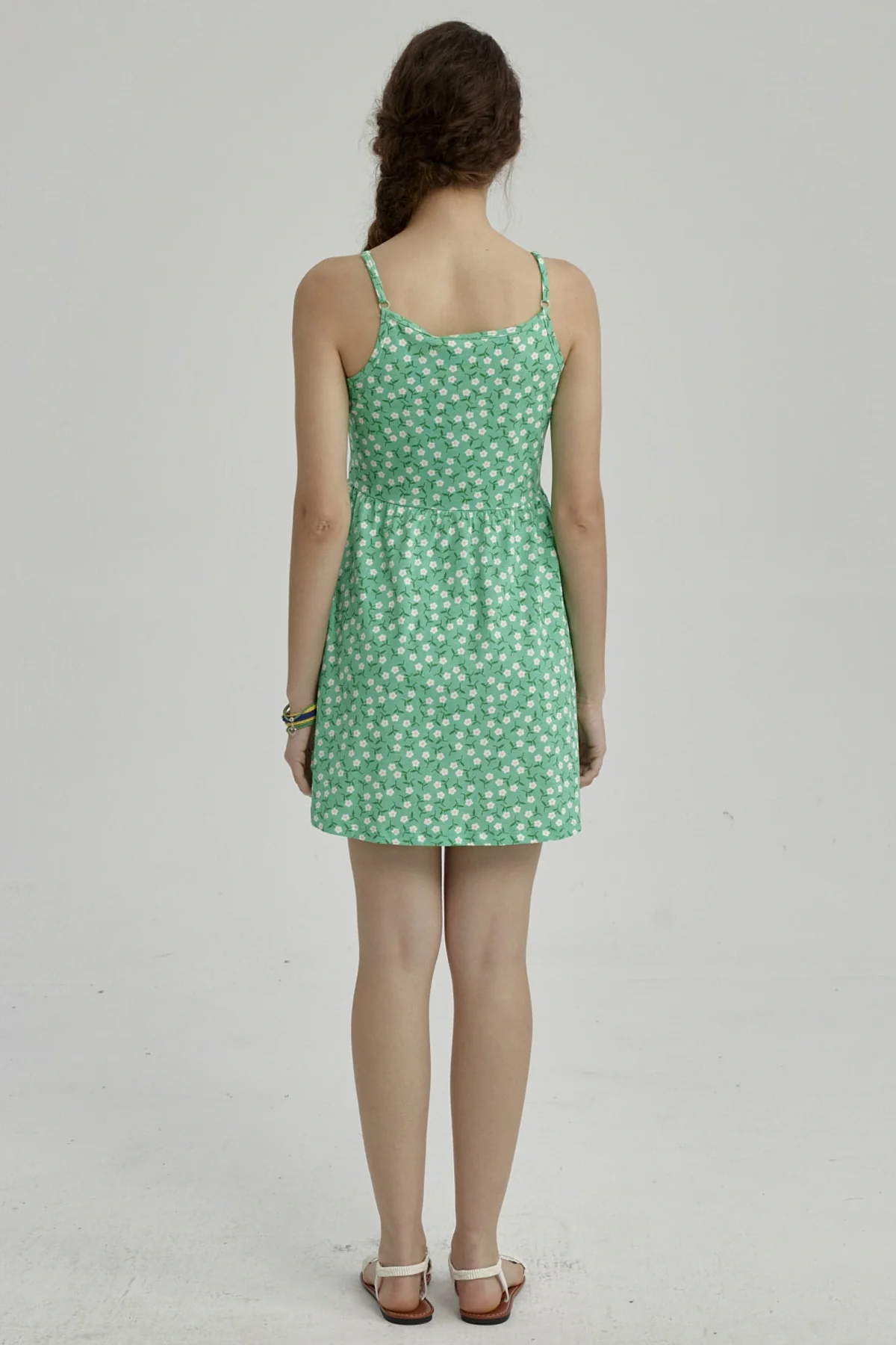 Vestido Niña Básico Teen Esmeralda - Image 2