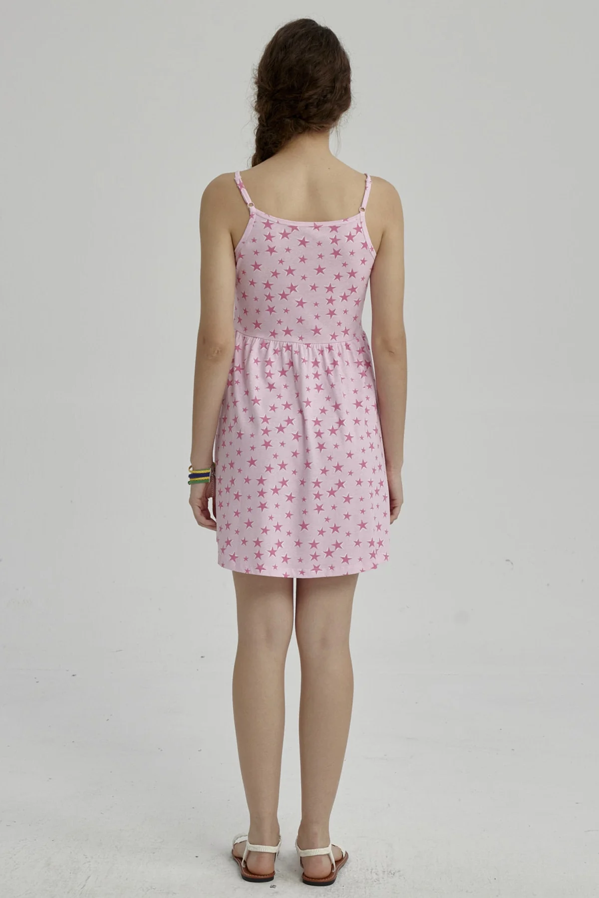 Vestido Niña Básico Teen Rosado - Image 2